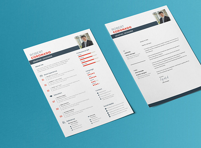 Resume design with cover letter cv clean cv design cv resume template cv template design resume resume clean resume cv resume template