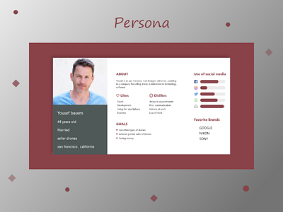 persona app persona ui ui ux design ux designer ux ui web design website