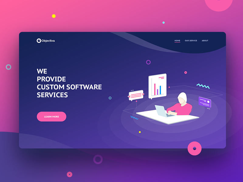 New company website design by Matt Ma on Dribbble