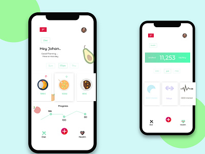 health guid app branding concept dribble illustration logo minimal ui ux vector