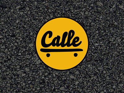 Calle Skateboarding identity logo skate skateboarding