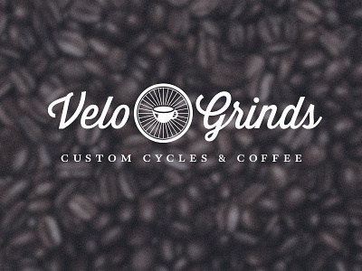 Velo Grinds Logo bikes coffee identity logo san diego velogrinds