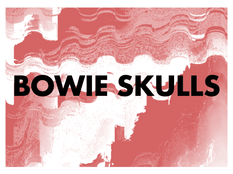Bowie Skull Glitch