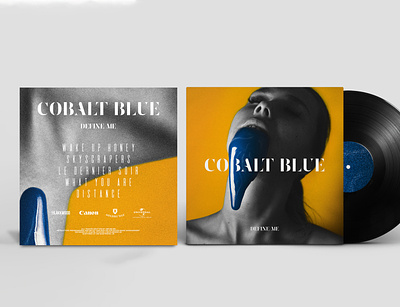 Album cover - Cobalt Blue album cover album cover design art artwork branding cover design photo