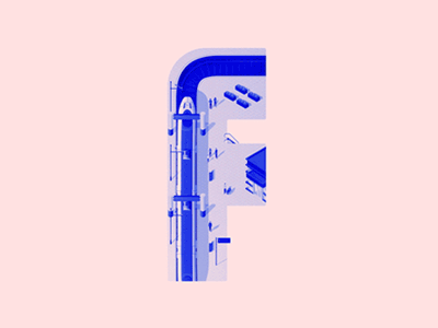Future. Letters 2danimation 3danimation artdirection design illustration typography