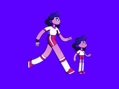 Gals. Historias Infinitas 2d animation adobe illustrator art direction character character design illustration motion motion graphics offbeatestudio