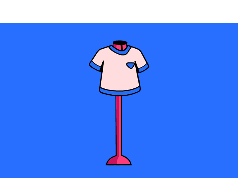 Gimme that shirt! Historias Infinitas 2danimation art direction cel animation design gif illustration loop motion motion graphics offbeatestudio