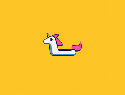 Unicorn float. Historias Infinitas art direction design illustration motion offbeatestudio