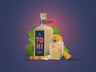 Tohi flat illustration vector web