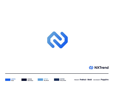 NXTrend branding branding identity design icon logo nxt nxtrend symbol typography