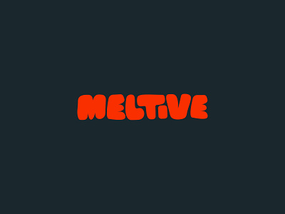 MELTIVE branding branding identity design dj edm logo logo meltive typography