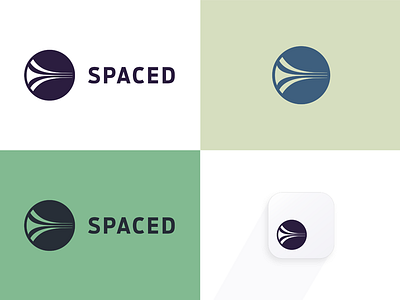 S P A C E D // 1 of 2 app app icon icon logo space spaced challenge