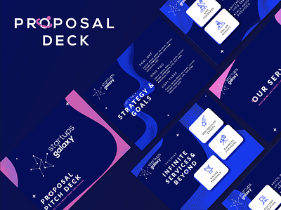 Proposal Pitch Deck deck galaxy pitch pitch deck design pitchdeck pptx proposal space