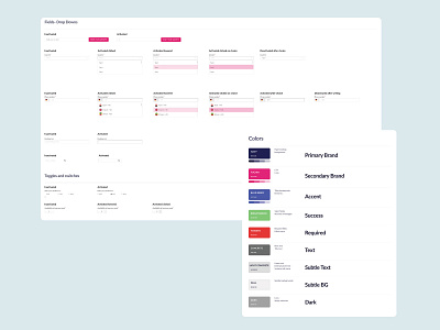Fields & Colors colors dashboard designsystem experts fields guide system theme ui