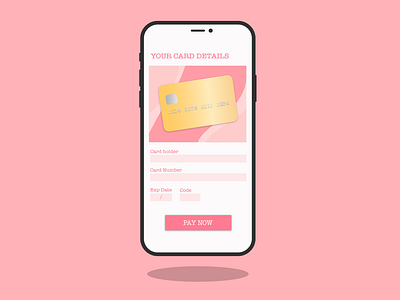 Daily UI - Credit Card Form - Day 2 app creditcard dailyui design ui