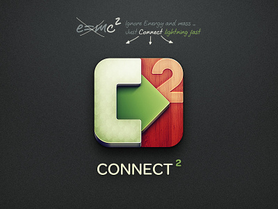 Connect² iOS Icon app connect icon ios ipad productivity