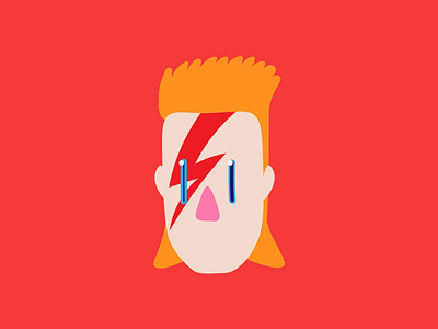 Ziggy Stardust bowie david illustration vector