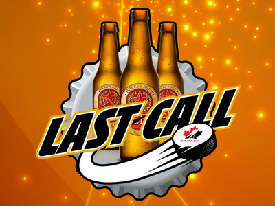 Last Call Hockey Club brand illustration logo