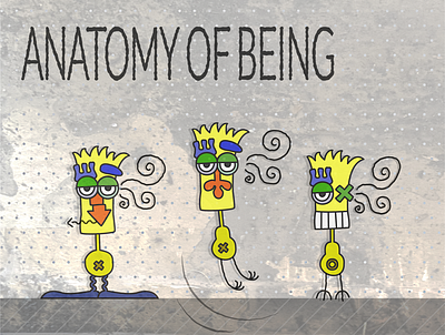 Anatomy of being—00 art artwork being chakras concept digital graffiti illustration pop visual