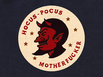 Hocus Pocus! illustration lettering