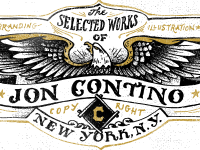 New site! illustration lettering