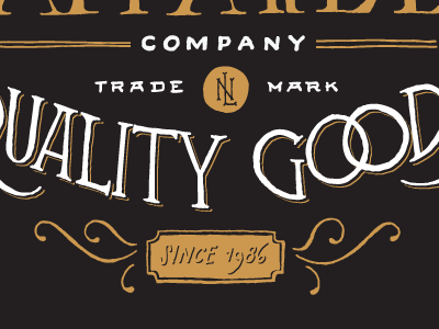 Uality Good 2 design lettering monogram typography