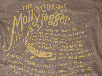 Mollyjogger apparel illustration lettering