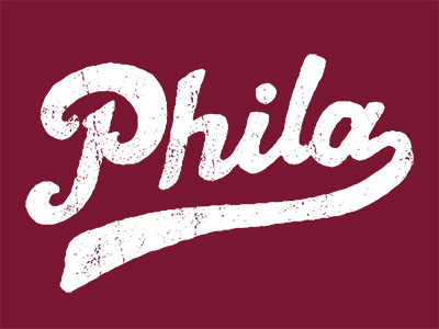 Phila lettering