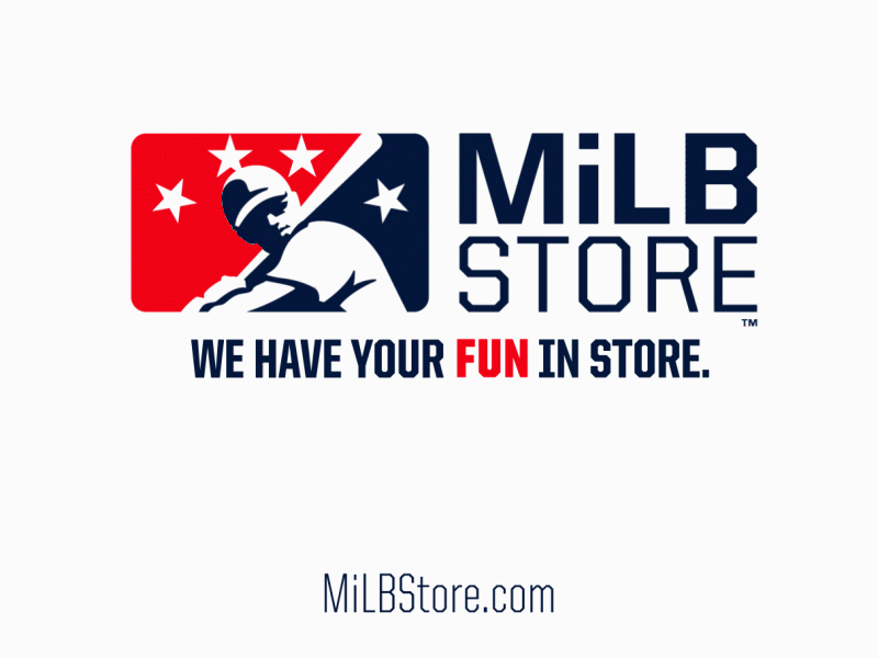 MiLB Store Logo Animation ae after effects animation baseball logo animation milb motion motion design store text animation type