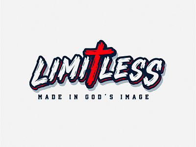 LIMITLESS  (lettering logo design)