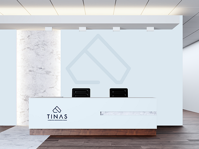 Tinas Dental Clinic Branding - Reception