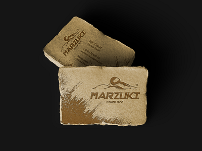 Marzuki Racing Team Business Cards
