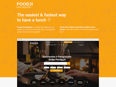 Foodji Recipes booking eat food recipe repiano system