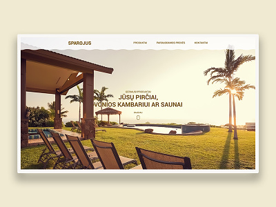 Spa Rest UI holiday holidays luxury pool repiano rest spa ui uidesign ux ux design
