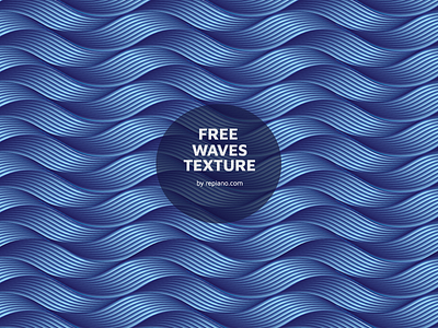 Blue Wave Texture Freebie (free vector)