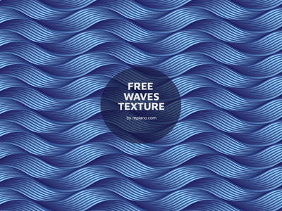 Blue Wave Texture Freebie (free vector) ai blue free freebie graphic design pattern repiano resource vector wave waves