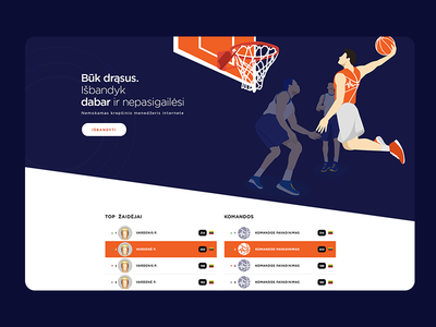 BasketPulse UI/UX basketball basketball manager basketball player game winner kawhi manager online manager orange repiano tomaskor ui uiux user experience user interface