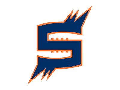 Spokane Shock Arena Football Logo branding branding design design emblem football gridiron helmet icon logo sports symbol team vector