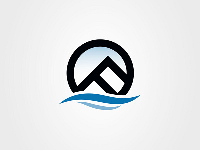 Fairmont Hot Springs Resort Logo branding design emblem hotel logo logo design swimming pool vector