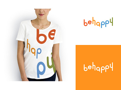 Behappy. Logo design