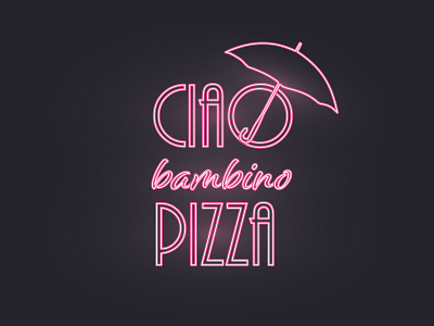 Ciao bambino | Pizzeria identity for sale baaruu brand design identity logo logodesign pizza