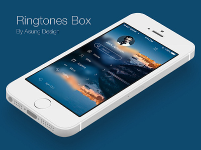 Ringtones Box icons ringtones ui ui，interface