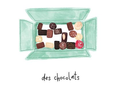 Des Chocolats