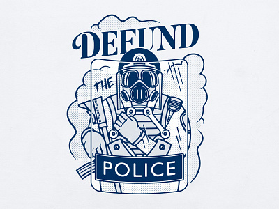 Defund The Police badgedesign branding defund the police graphic design illustration illustrator logo no justice no peace photoshop typography vector