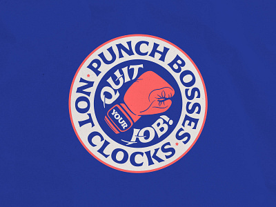 Punch bosses not clocks!