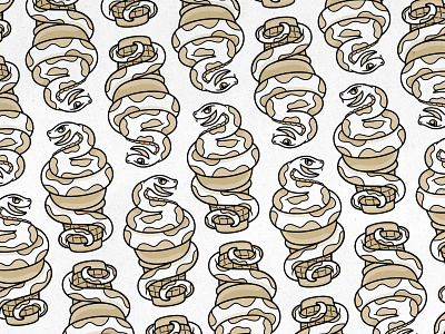 Cold King badgedesign branding design graphic design ice cream illustration illustrator logo pattern snake typography vector