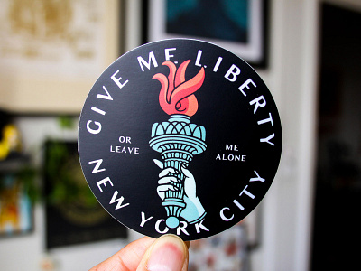 Give Me Libery Stickers