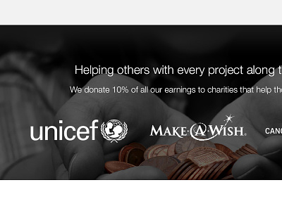Charity charity dark donate donating make a wish unicef