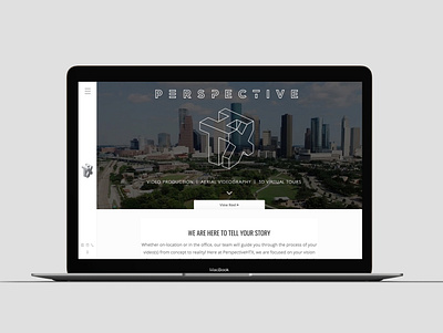 Perspective HTX Web Design brand design branding identity identity design ui ux web webdesign website website design