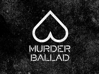 Murder Ballad logo type